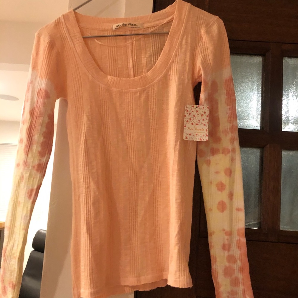 Free people Bir sur long sleeve shirt